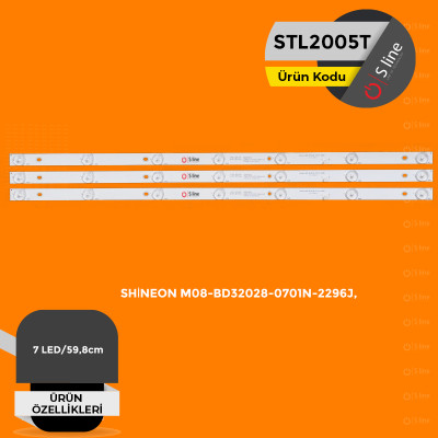 Arçelik,Beko 32" SHİNEON M08-BD32028-0701N-2296J Tv Ledi